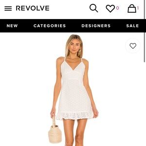 Barely used, white Summer dress!